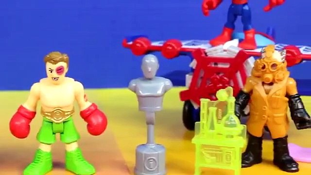 Imaginext Mystery Surprise Blind Bag Figures Spider-Man Stunt Wing Plane Spiderman Marvel