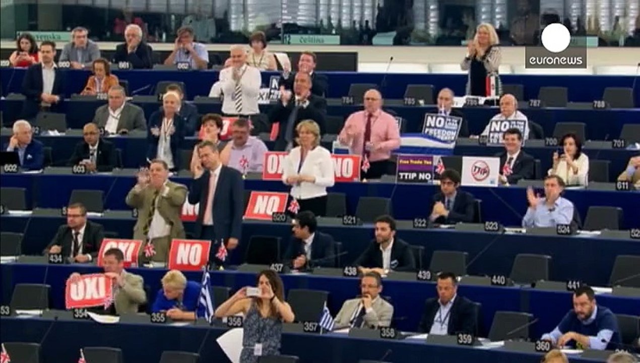"This was not about breaking off talks with the EU", Tsipras tells MEPs