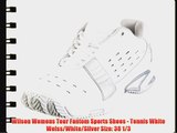 Wilson Womens Tour Fantom Sports Shoes - Tennis White Weiss/White/Silver Size: 38 1/3