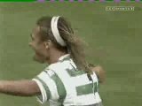 Henrik Larsson Glasgow Celtic Vs Rangers