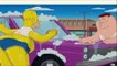 Family Guy   Simpsons Crossover   Carwash Scene   Peter Griffin  Homer Simpson