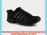 Adidas Womens Kanadia 6 Ladies Trail Sports Running Shoes Trainers [ Multicoloured  UK 7 (40.7)