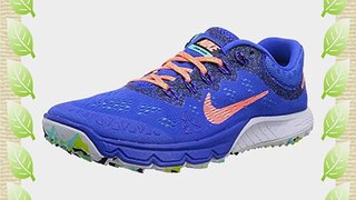 Nike womens Air Zoom Terra Kiger 2 Running Shoes - Blue (Hyper Cobalt/Bright Mango/Hyper Trq)