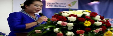 Lao Airlines in-flight cabin crew receive ISO certification