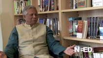 Muhammad Yunus on barriers to poverty alleviation (Q4)