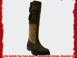 Tuffa Suffolk Two Tone Boots - Brown/Light Brown Standard 36