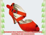 Mythique Women's Tango Ballroom Salsa Latin Leather Dance Shoes Olimpia 10 UK