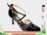 Mythique Women's Tango Ballroom Salsa Latin Leather Dance Shoes Pitonisa 10 UK