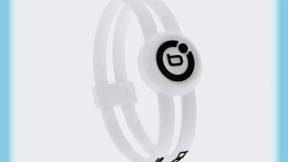 Bioflow Sport Twin Wristband White/Black (M 19.0cm)