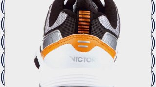 Victor V 9000 Wideform Indoor Shoe - White/Black/Orange Size 36