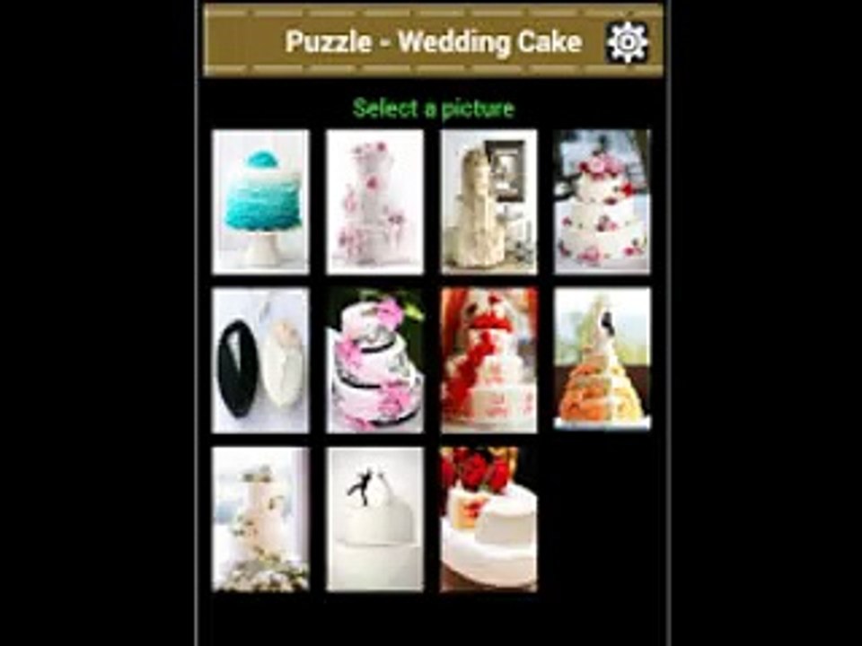 Tile Puzzle - Wedding Cake