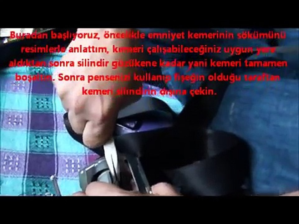 Astra H Emniyet Kemeri Tamir