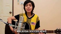 Gadis Thailand menyanyi sebuah lagu indonesia dgn