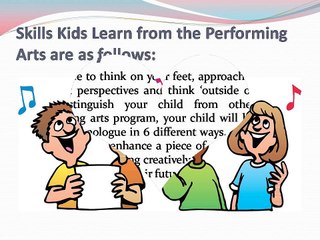 Skills Primary School Kids Learn from the Performing Arts