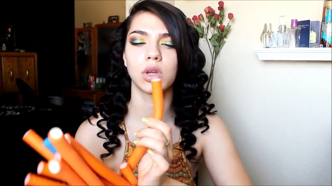 Overnight Heatless Curls | Bendy Rollers/Flexi Rods