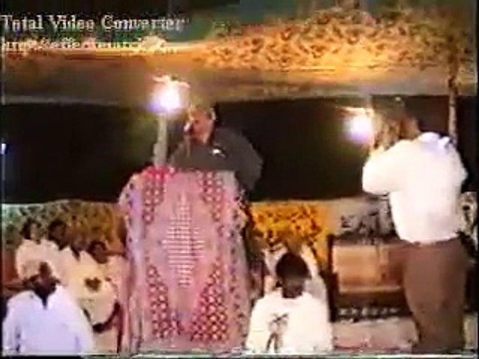Mir Murtaza Bhutto's Last Speech at Surjani Town Karachi on 20.9.1996