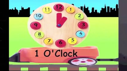 Learn Clock Train 1 - learning to tell time for kids