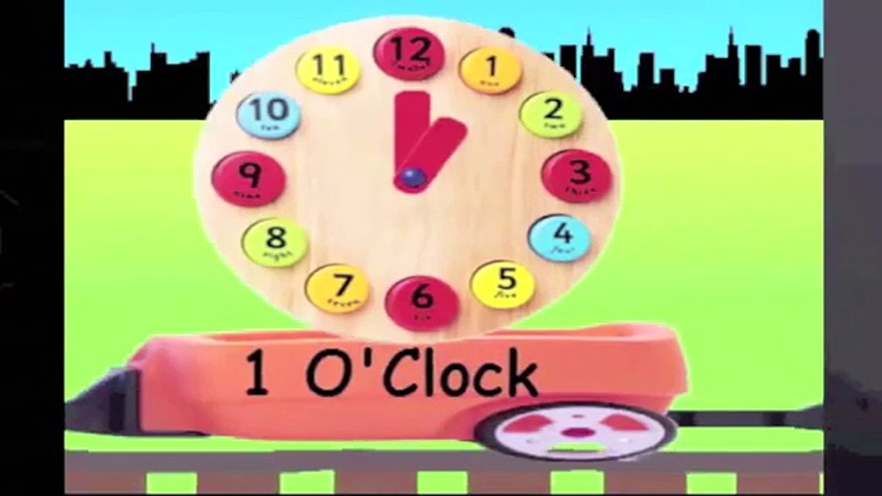 Learn Clock Train 1 - learning to tell time for kids