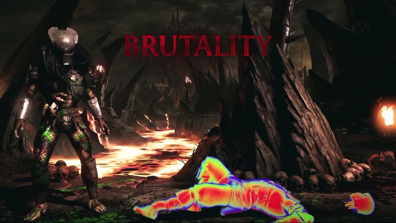 Mortal Kombat X Predators X-ray, Brutalities and fatalities