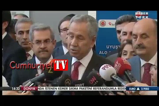 Bülent Arınç'tan Halaçoğlu için sert açıklama