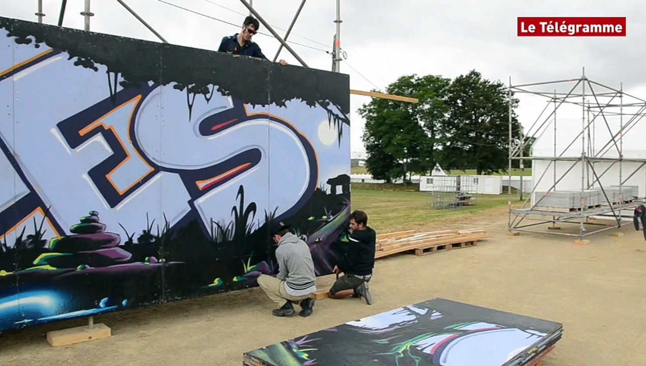 Vieilles Charrues.  J - 8, ça monte, ça monte !