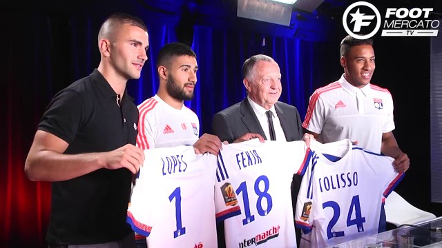 Fekir, Tolisso, et Lopes prolongent à l'OL !