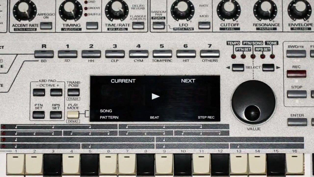 Robert Miles-Children (cover version) using Roland MC-303 demo