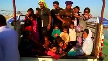 Yazidis refugees flee Islamic State persecutors