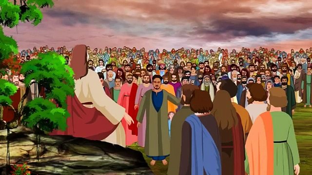 Bible stories for children Jesus Stills the Storm English Cartoon Animation