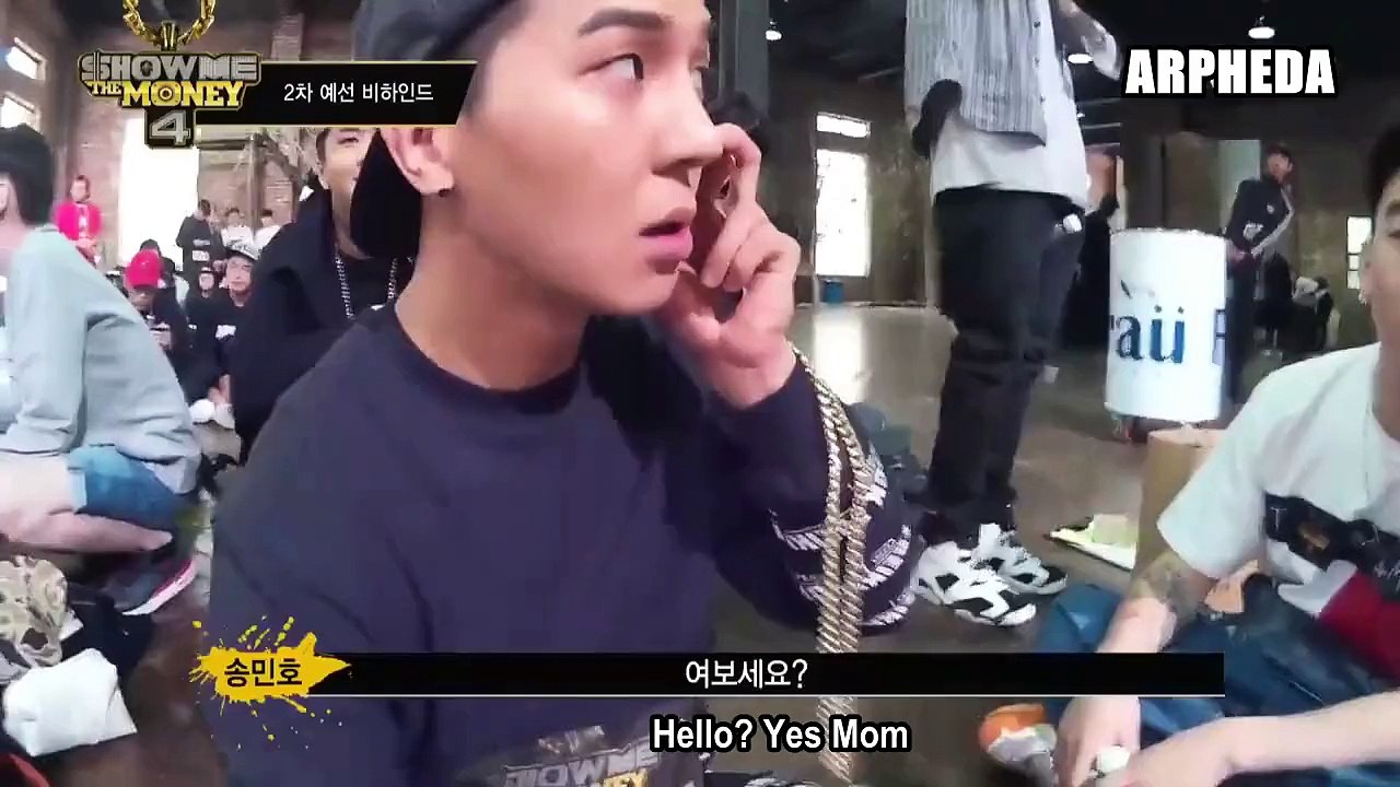 [ENG SUB] 150708 민호 cut - Exclusive Reveal #SMTM4 Round 2 Preliminaries Behind!