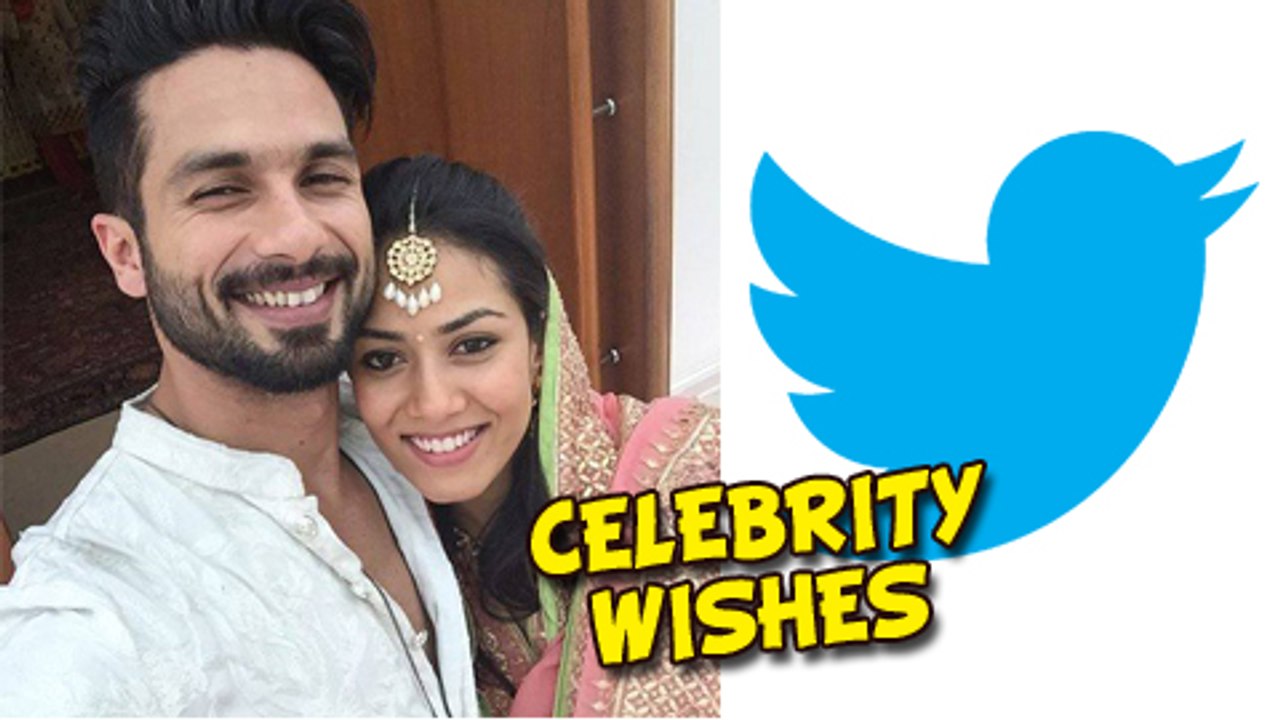 Bollywood Congratulates Shahid Kapoor on his Wedding