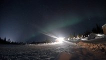 Northern Lights (Aurora Borealis), GoPro Hero 4 - Camp Alta, Kiruna