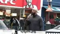 امريكي جرئ يدعو الى الاسلام في بريطانيا
