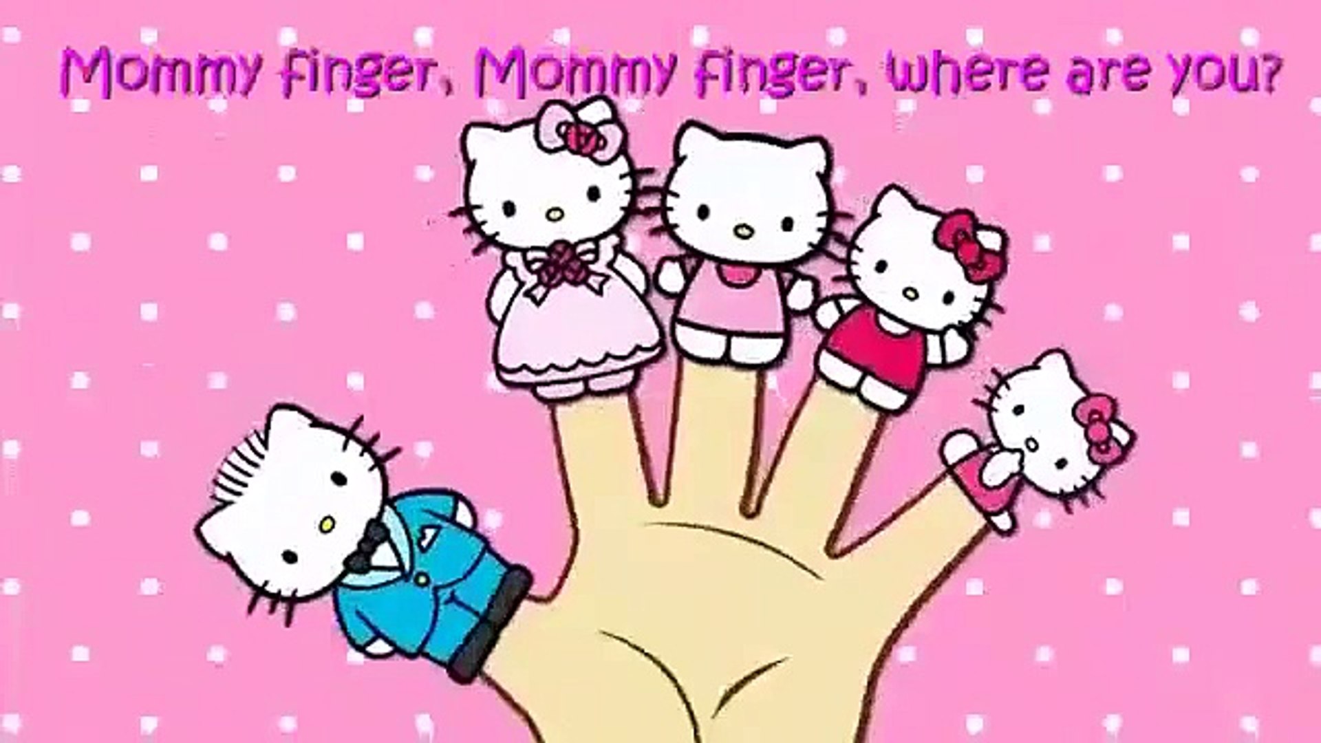 Finger Family Song Hello Kitty - Nursery Rhymes Kids Songs and Children  songs - video Dailymotion