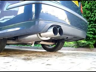 Magnaflow 14816 on a SAAB 9-3SS Aero 2.0T BSR Stage 2