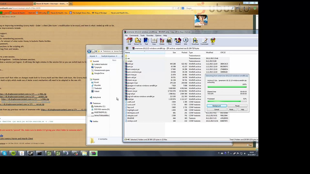 Haven And Hearth Tutorial - How To Install Client And Setup Hotbars