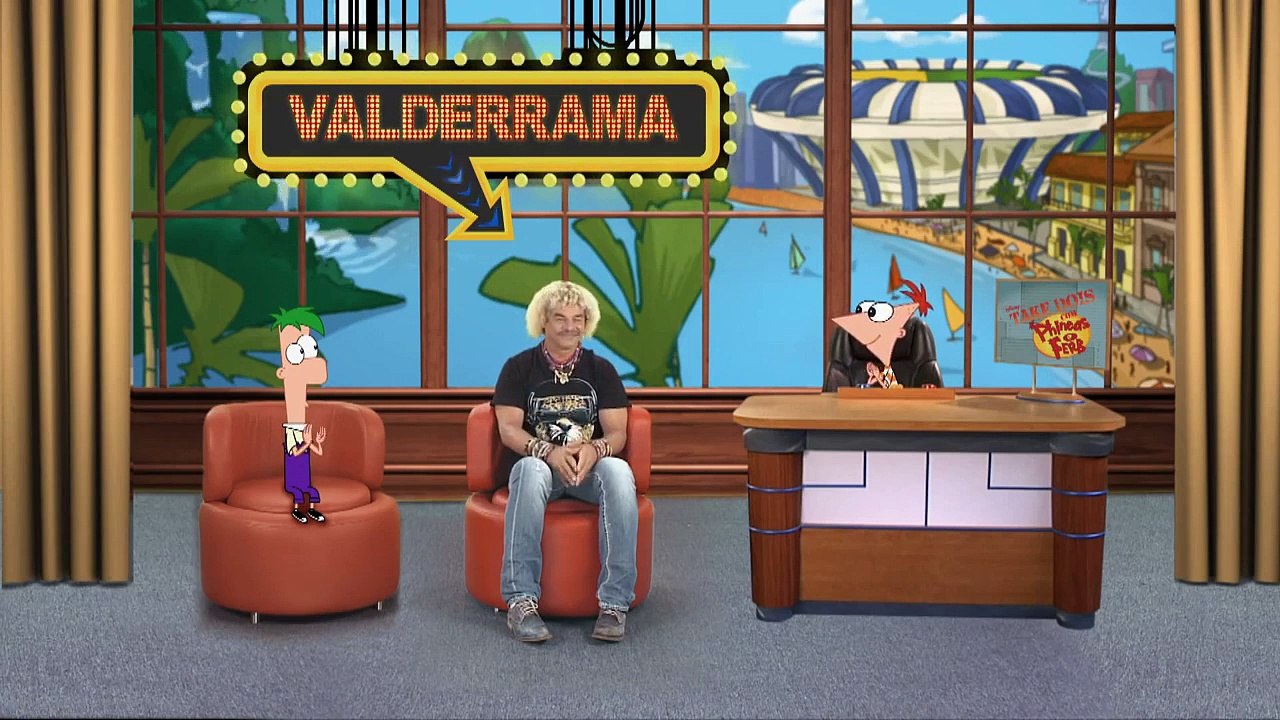 Carlos "El Pibe" Valderrama - Take Dois com Phineas e Ferb