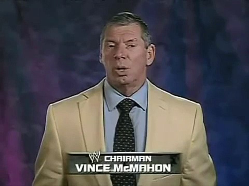 Vince McMahon statement on Chris Benoit's death (ECW - 06/26/07)
