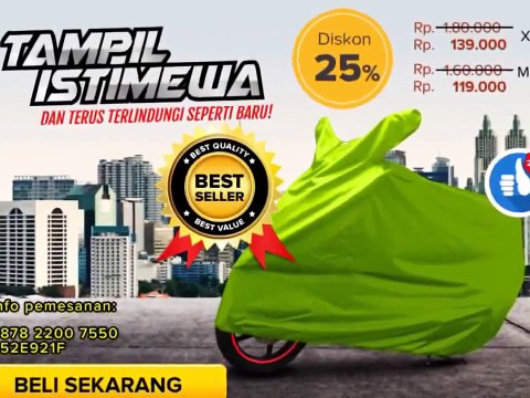 0878 2200 7550 (XL), Distributor Sarung Motor Honda