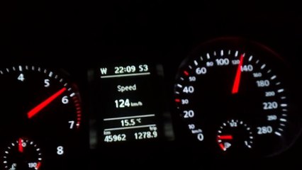 Passat cc 3.6 max speed 269 km/h