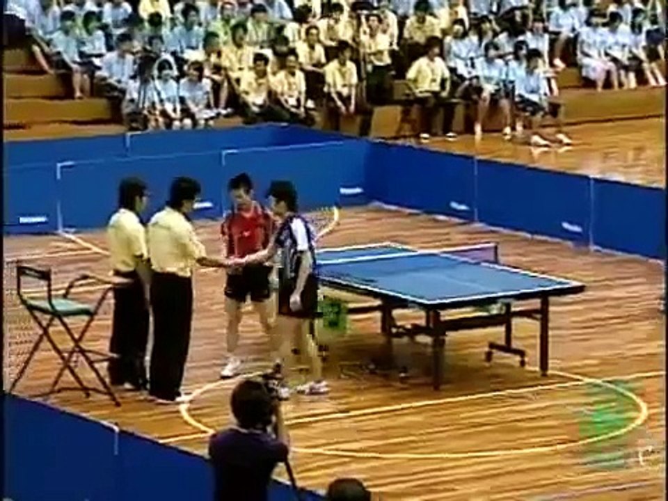 水谷隼(青森山田) vs 松平健太(青森山田)