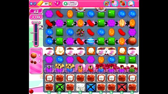 Candy Crush Saga level 1067