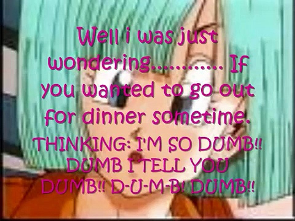 Bulma asks out Vegeta