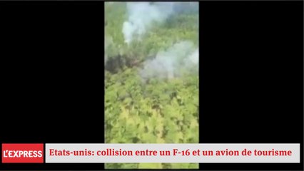 Etats-unis collision entre un F16 et un avion de tourisme