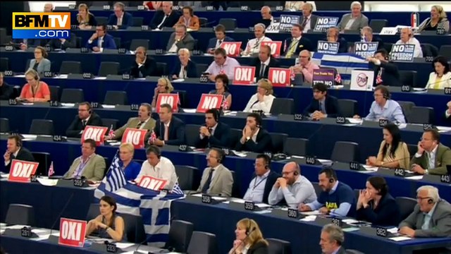 Crise grecque: les eurodéputés français frileux devant le discours de Tsipras
