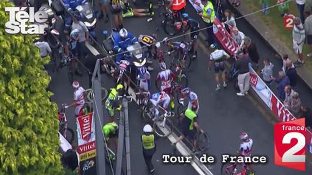 Tour de France - Nouvelle chute lors de l'étape Arras-Amiens Métropole - Mercredi 8 juillet 2015