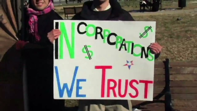 Be a Corporate-Person American We the Corporations Rally Jan. 21, 2011