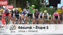 Résumé - Étape 5 (Arras Communauté Urbaine > Amiens Métropole) - Tour de France 2015