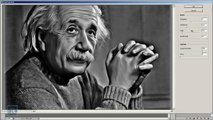 Albert Einstein   Photoshop CS6 Smudge Painting SPEEDART
