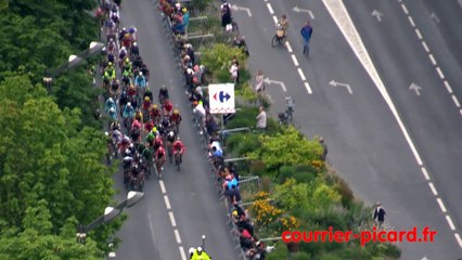 Amiens : le Tour vu de la tour